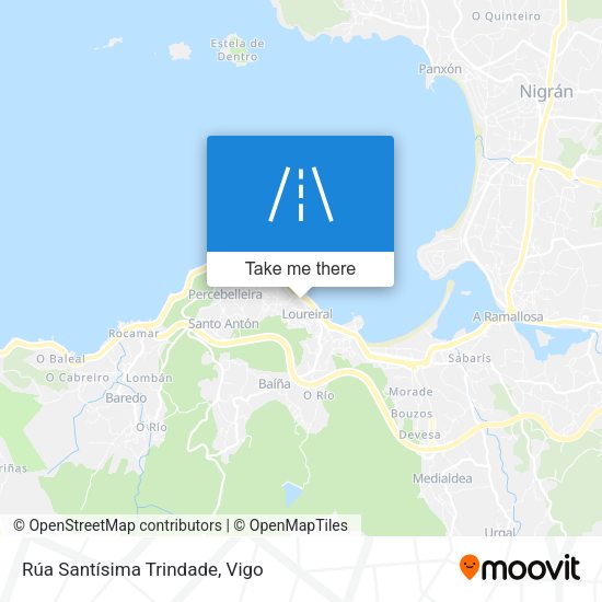 Rúa Santísima Trindade map