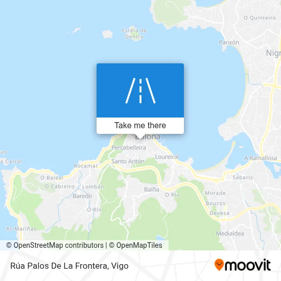 Rúa Palos De La Frontera map