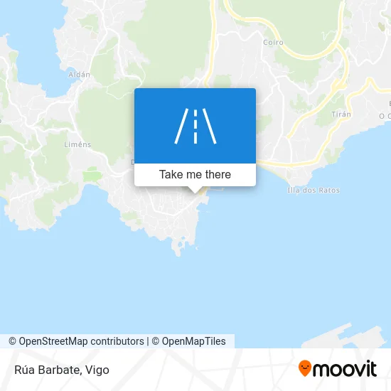 Rúa Barbate map