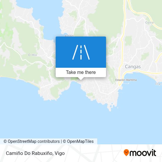 Camiño Do Rabuxiño map