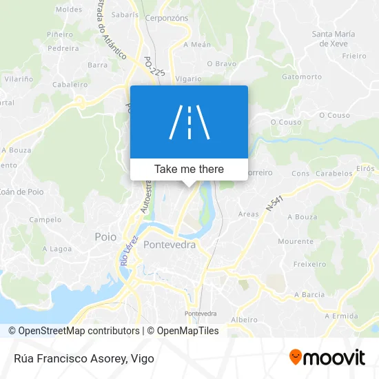 Rúa Francisco Asorey map
