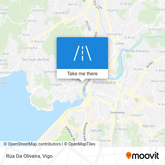 Rúa Da Oliveira map