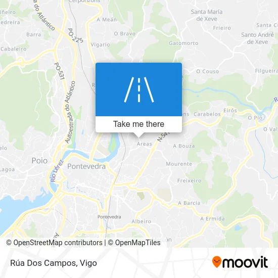 Rúa Dos Campos map