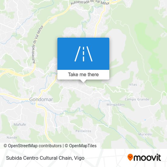 Subida Centro Cultural Chain map