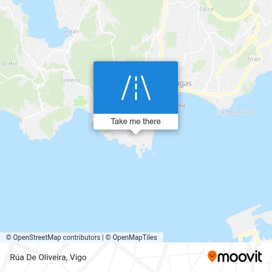 Rúa De Oliveira map