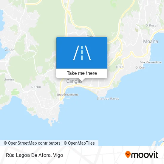 Rúa Lagoa De Afora map