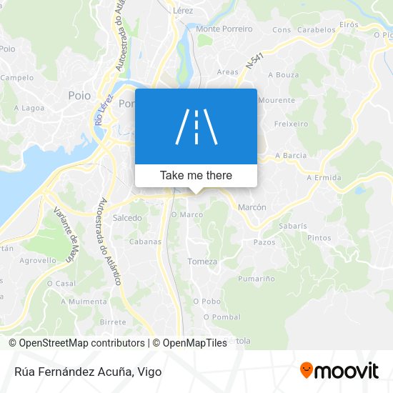 Rúa Fernández Acuña map