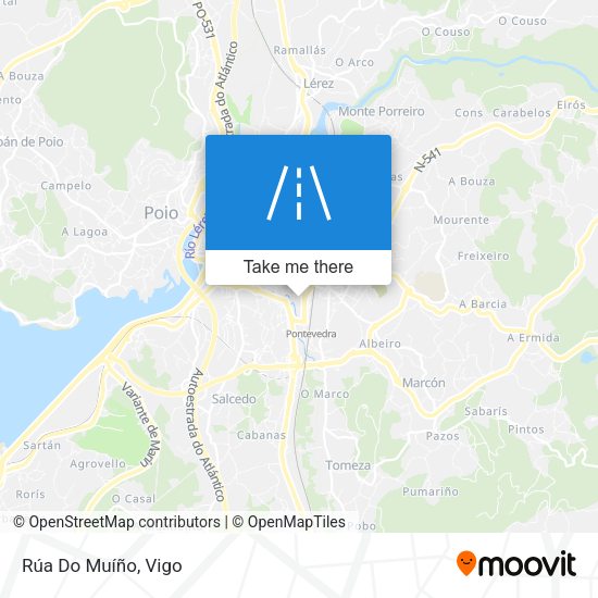Rúa Do Muíño map