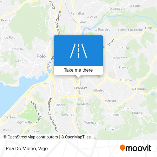 Rúa Do Muíño map