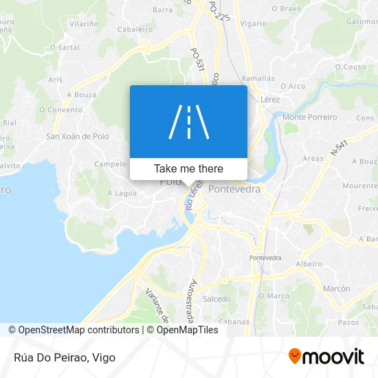 Rúa Do Peirao map
