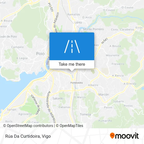 Rúa Da Curtidoira map