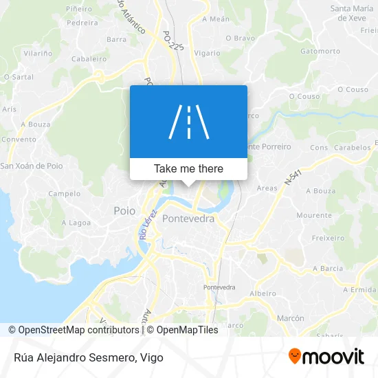 Rúa Alejandro Sesmero map