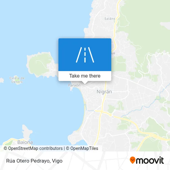 Rúa Otero Pedrayo map