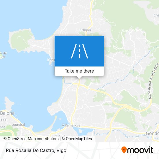 Rúa Rosalía De Castro map