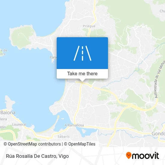 Rúa Rosalía De Castro map