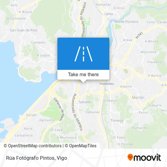 Rúa Fotógrafo Pintos map