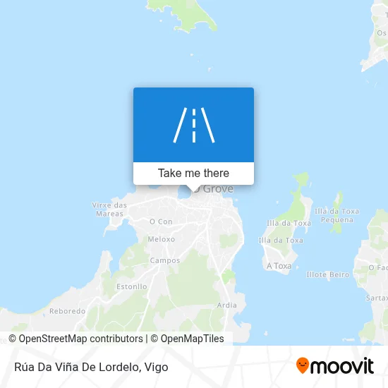 Rúa Da Viña De Lordelo map