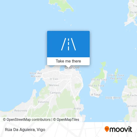 Rúa Da Aguieira map