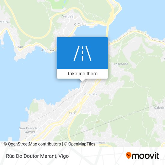 Rúa Do Doutor Marant map