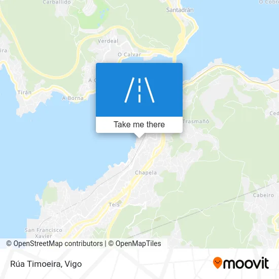 Rúa Timoeira map
