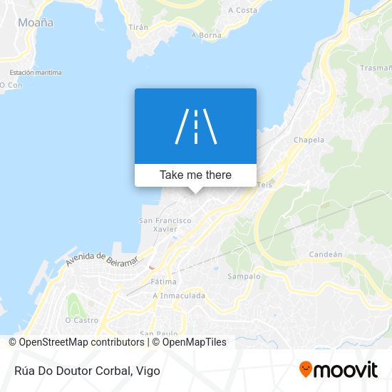 Rúa Do Doutor Corbal map