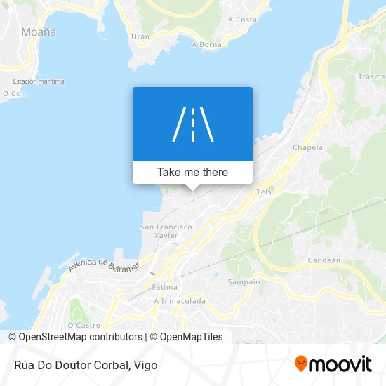 Rúa Do Doutor Corbal map