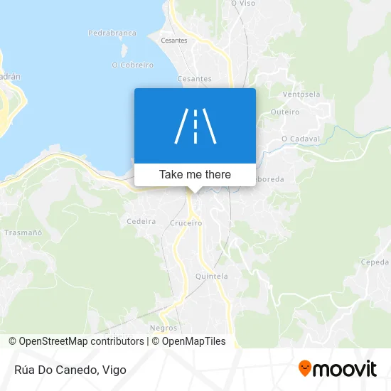Rúa Do Canedo map
