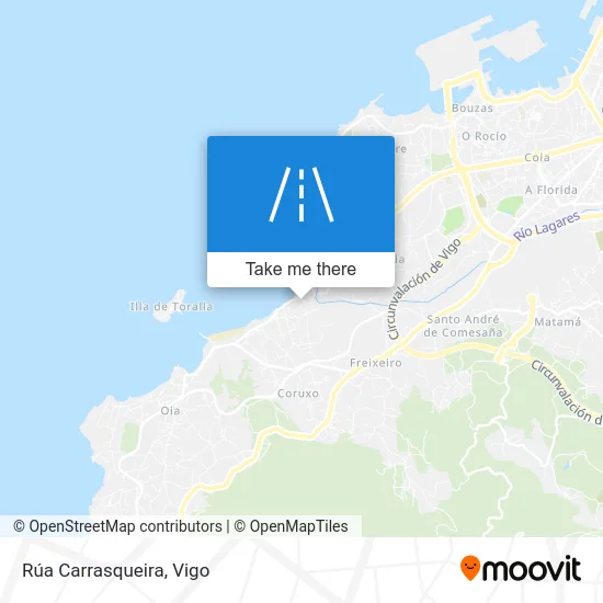 Rúa Carrasqueira map
