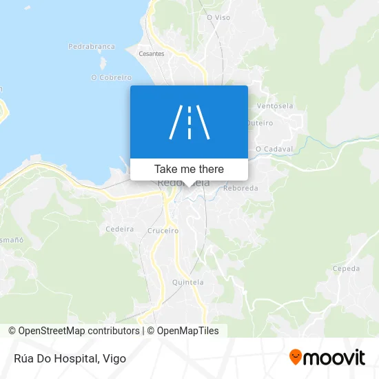 Rúa Do Hospital map