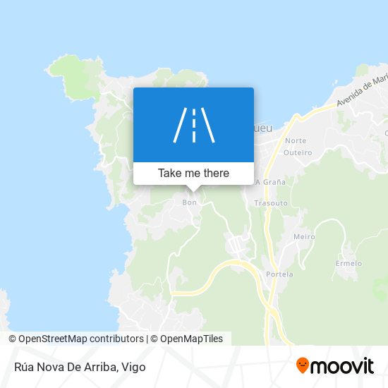 Rúa Nova De Arriba map