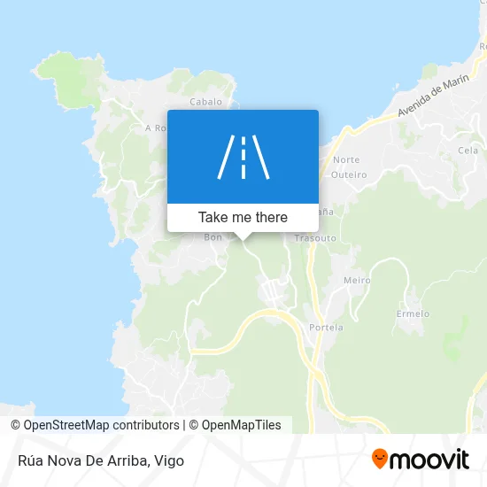Rúa Nova De Arriba map