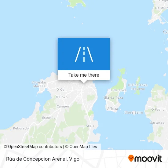 Rúa de Concepcion Arenal map