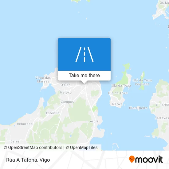 Rúa A Tafona map