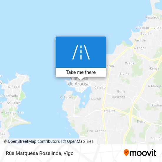 Rúa Marquesa Rosalinda map