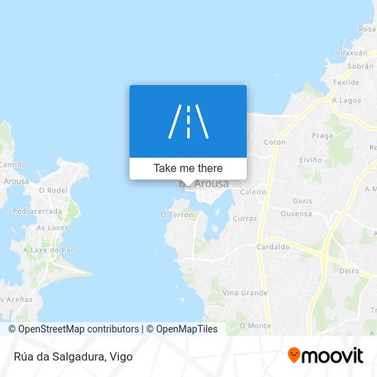 Rúa da Salgadura map