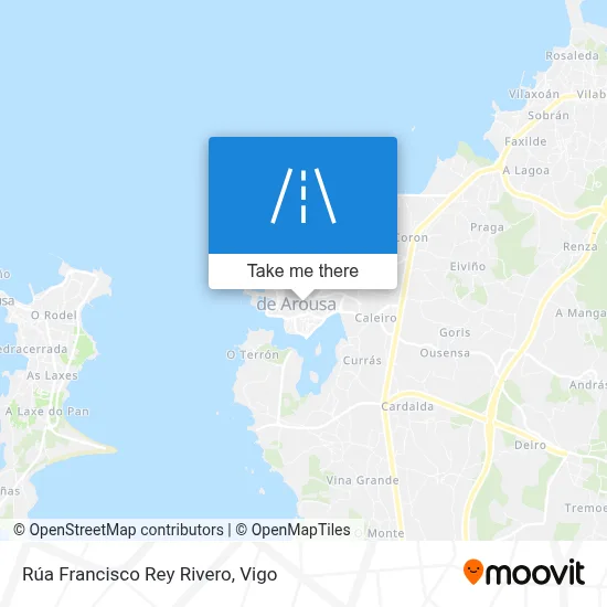 Rúa Francisco Rey Rivero map