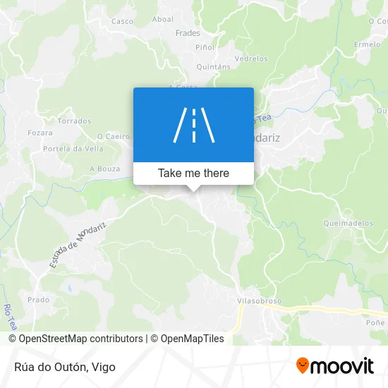 Rúa do Outón map