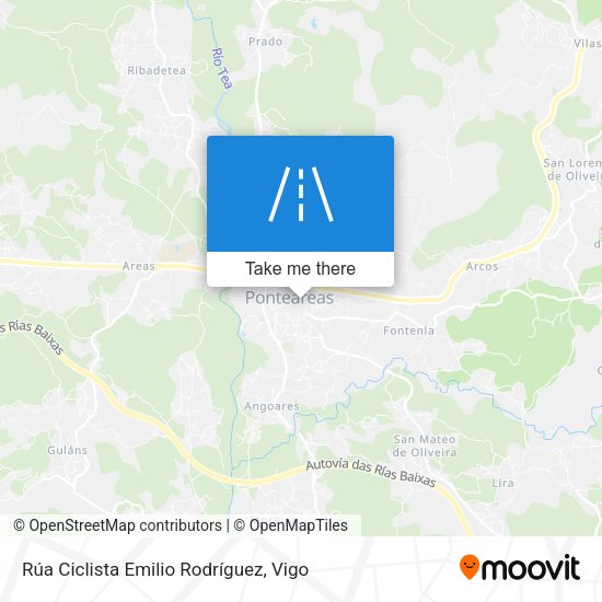 Rúa Ciclista Emilio Rodríguez map