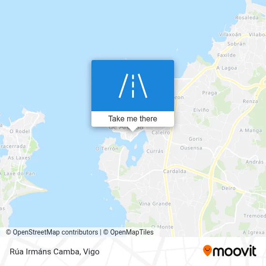 Rúa Irmáns Camba map