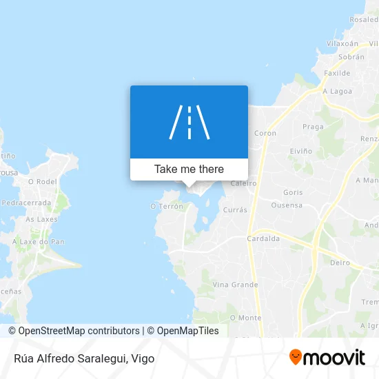 Rúa Alfredo Saralegui map