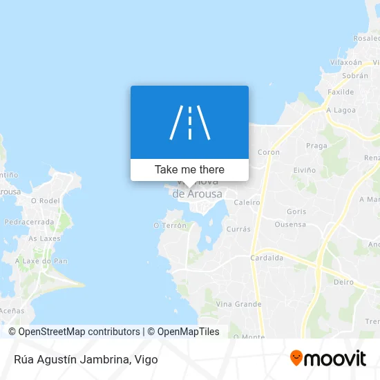 Rúa Agustín Jambrina map