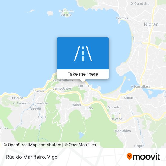 Rúa do Mariñeiro map