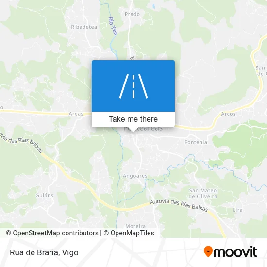 Rúa de Braña map