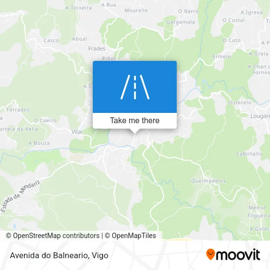 Avenida do Balneario map