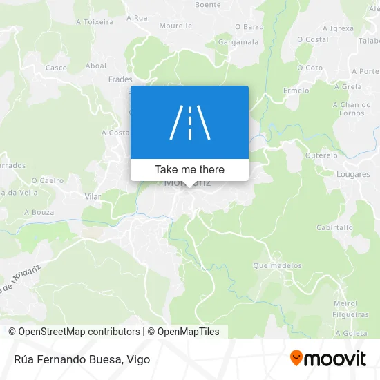 Rúa Fernando Buesa map