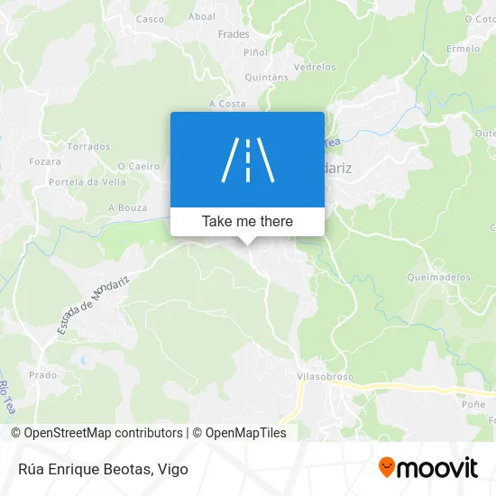 Rúa Enrique Beotas map