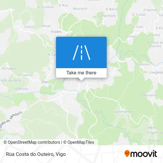 Rúa Costa do Outeiro map