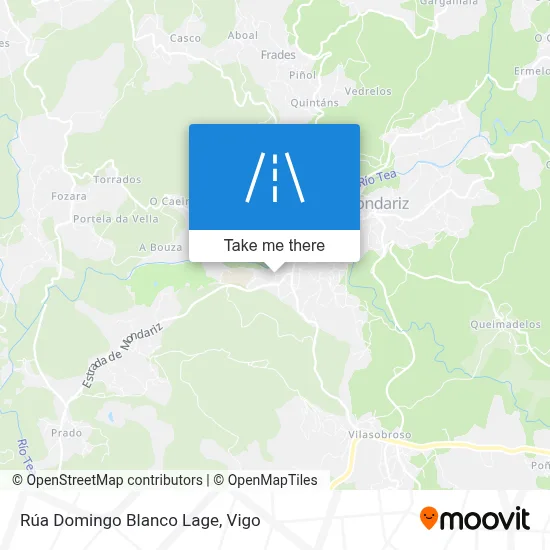 Rúa Domingo Blanco Lage map