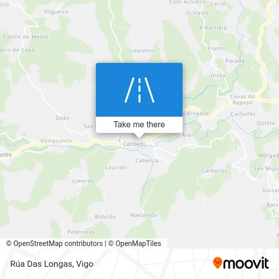 Rúa Das Longas map