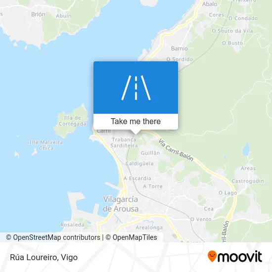 Rúa Loureiro map